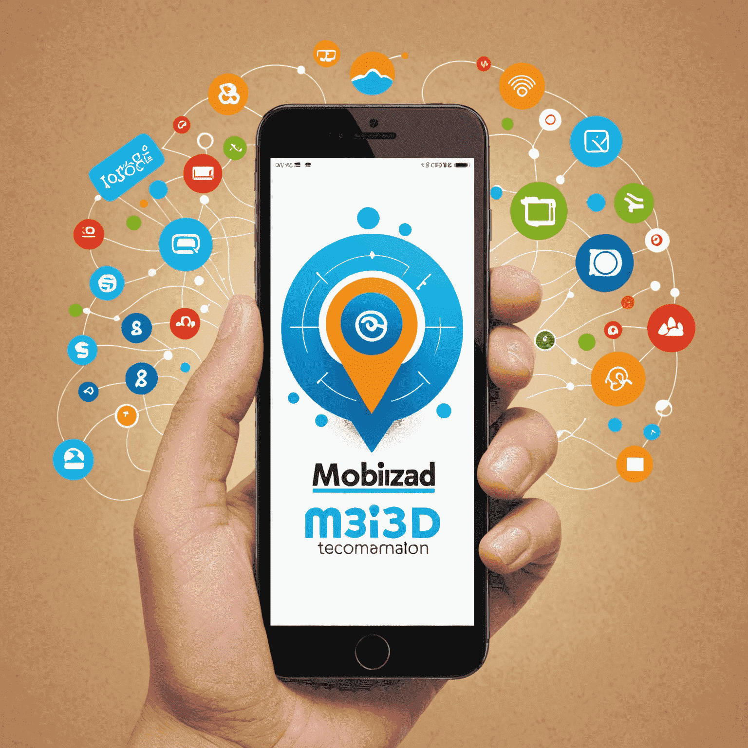 شعار mobimazad.com - شركة اتصالات محمولة